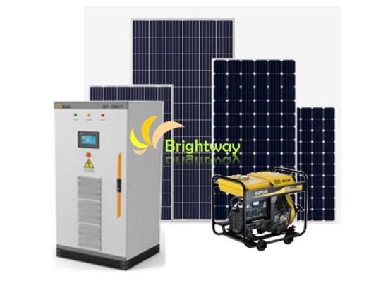 5KW Solar-Diesel Generation نظام الطاقة خارج الشبكة