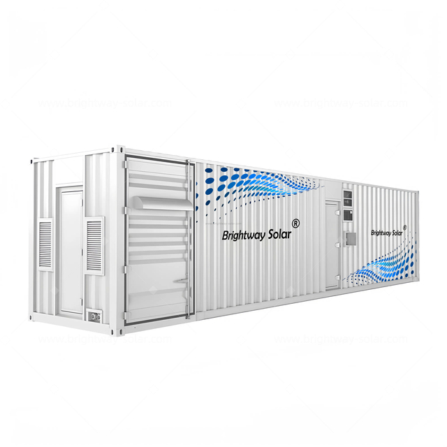 Prightway Solar 1MWH PCS مع أفضل بطارية ليثيوم للنظام الشمسي