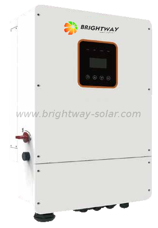 برايتواي سولار 5KW إلى 10 كيلو واط مرحلة انقسام بطارية منخفضة الجهد العاكس الهجين
