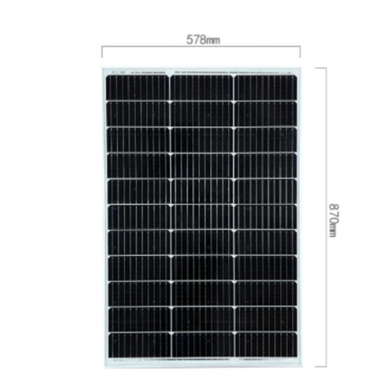Brightway Solar Hot بيع 120W Mono Solar Panel Kit
