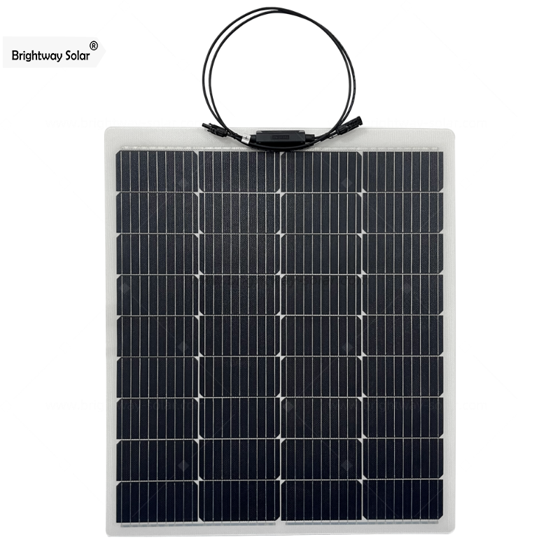 Brightway Solar 100W 20.16V أحادي البلورية المرن
