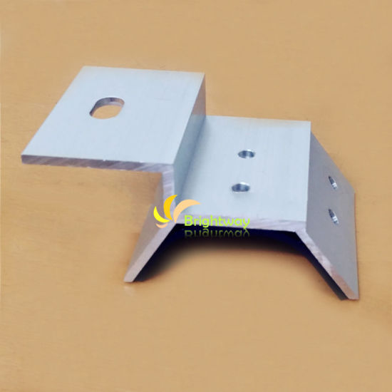AAJ022 Clamping Aluminium لتركيب نظام الطاقة الشمسية الصلب لون السقف