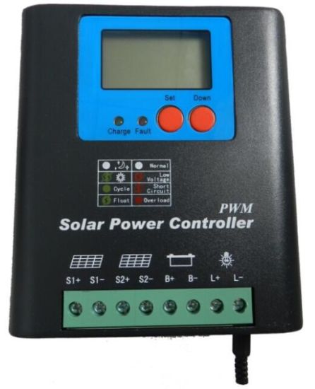 12V/50A وحدة تحكم PWM الشمسية لنظام الطاقة الشمسية