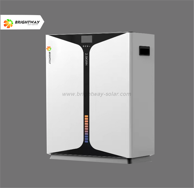 Brightway 2kw العاكس كله في نظام بطارية تخزين الطاقة الشمسي واحد 2.56 كيلو واط مع MPPT