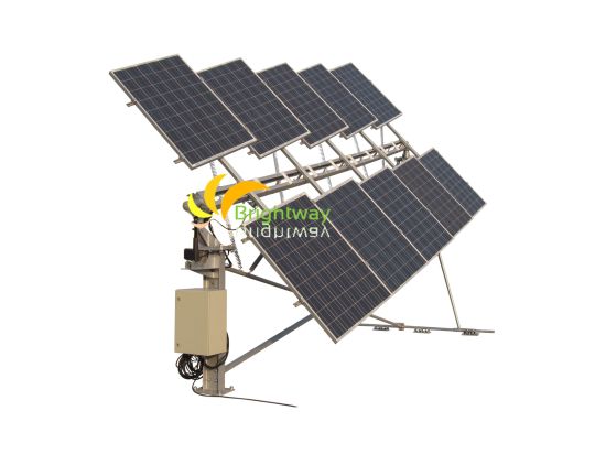 2.7 كيلو وات بنية تتبع Single Tilt Solar Solar