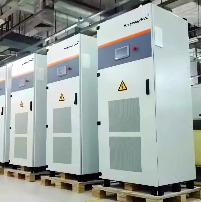 Brightway Solar 100kw العاكس لتوليد الكهرباء التجاري الضخم