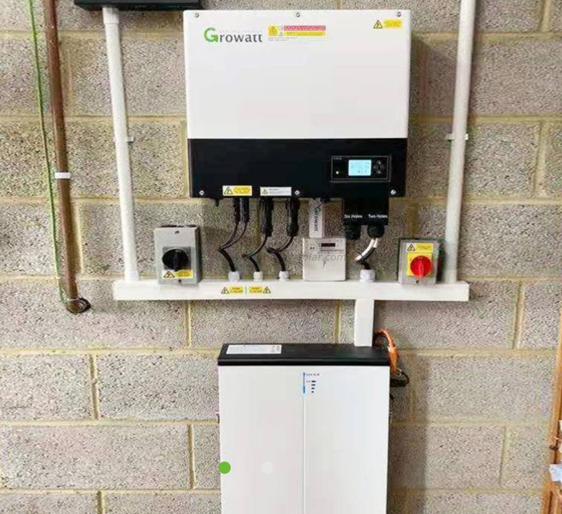 Growatt 5KW Growatt Hybrid inverter في Off Grid Heldter Solar Hybrid Solar Heldter