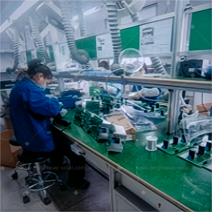 Brightway أحادي الطور DC AC العاكس 11 كيلو وات مع شاشة LCD لنظام الطاقة الشمسية المنزل