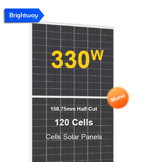 330W MONO PERC 158.75MM GP Half Cut Tier 1 Solar Planels 120 Cell
