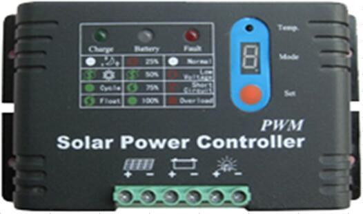 وحدة تحكم PWM الشمسية PWM 12V/30A لنظام الطاقة الشمسية