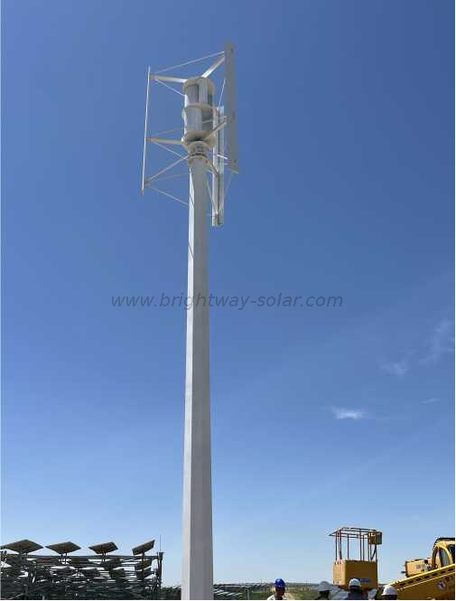 توربينات الرياح العمودية العمودية H- المحور 600W 1000W 2000W 3000W