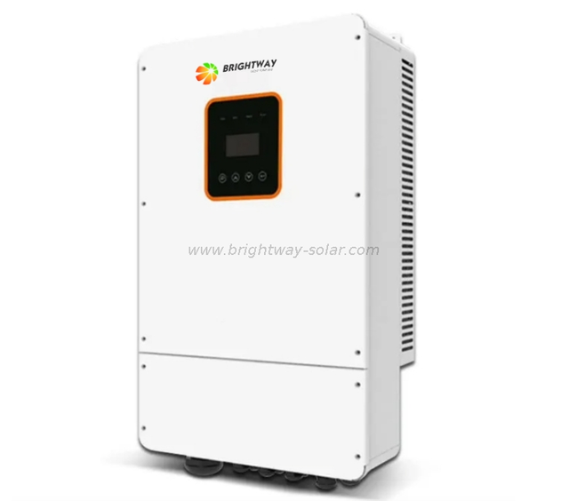 Brightway 5KW 5KVA إلى 10KVA مرحلة العاكس Hybrid Solar Hybrid
