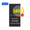 Mono 182mm خلايا نصف قطع الألواح الشمسية 144 خلايا 540W