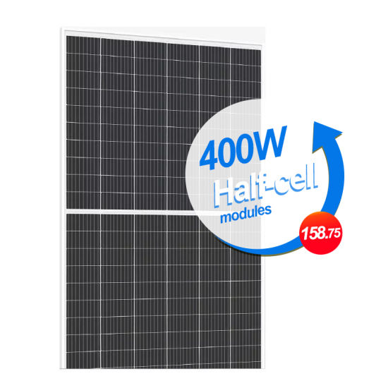 400W MONO PERC 158.75MM GP Half Cut Tier 1 Solar Planels 144 Cells