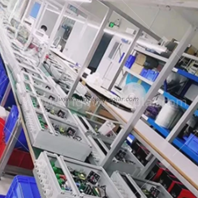 Brightway أحادي الطور DC AC العاكس 11 كيلو وات مع شاشة LCD لنظام الطاقة الشمسية المنزل
