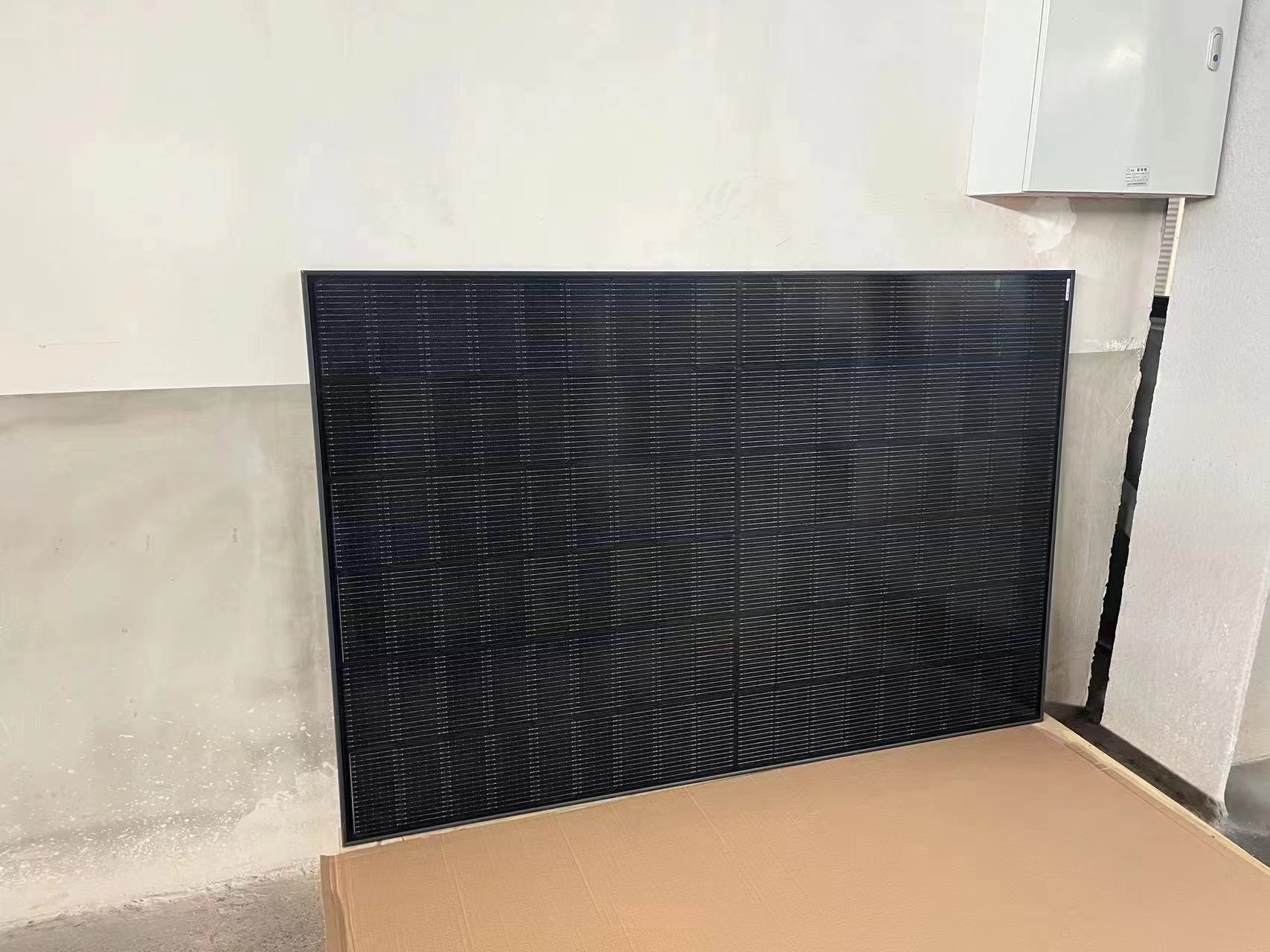 Brightway Solar 420W وحدة الطاقة الشمسية السوداء الكاملة للمنزل
