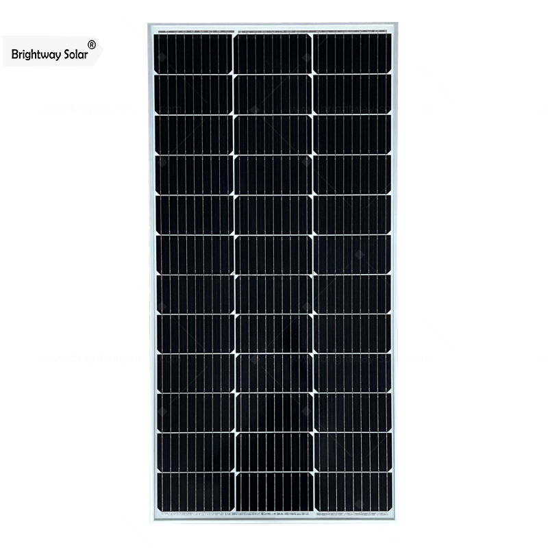 Brightway Solar 100W أحادي البلورية المحمولة لوحة الطاقة الشمسية