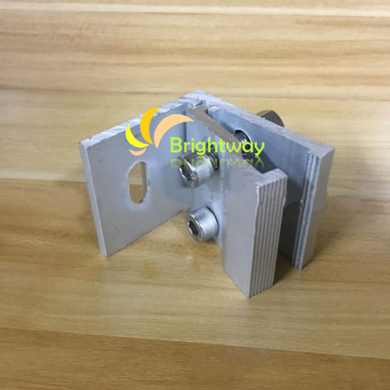 AAJ008 Clamping Aluminium لتركيب نظام الطاقة الشمسي من الصلب السقف