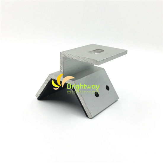 AAJ021 Clamping Aluminium لتركيب نظام الطاقة الشمسية الصلب للألوان السقف
