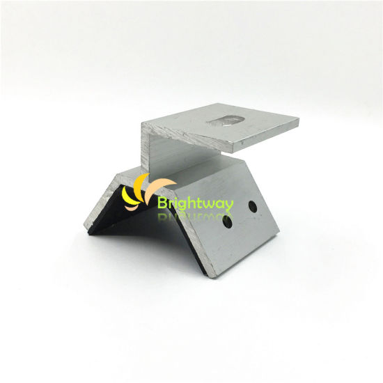 AAJ021 Clamping Aluminium لتركيب نظام الطاقة الشمسية الصلب للألوان السقف