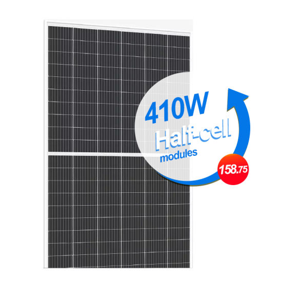 410W MONO PERC 158.75MM GP HALD CUT TIER 1 SOLAR PLAELS 144 CELLS